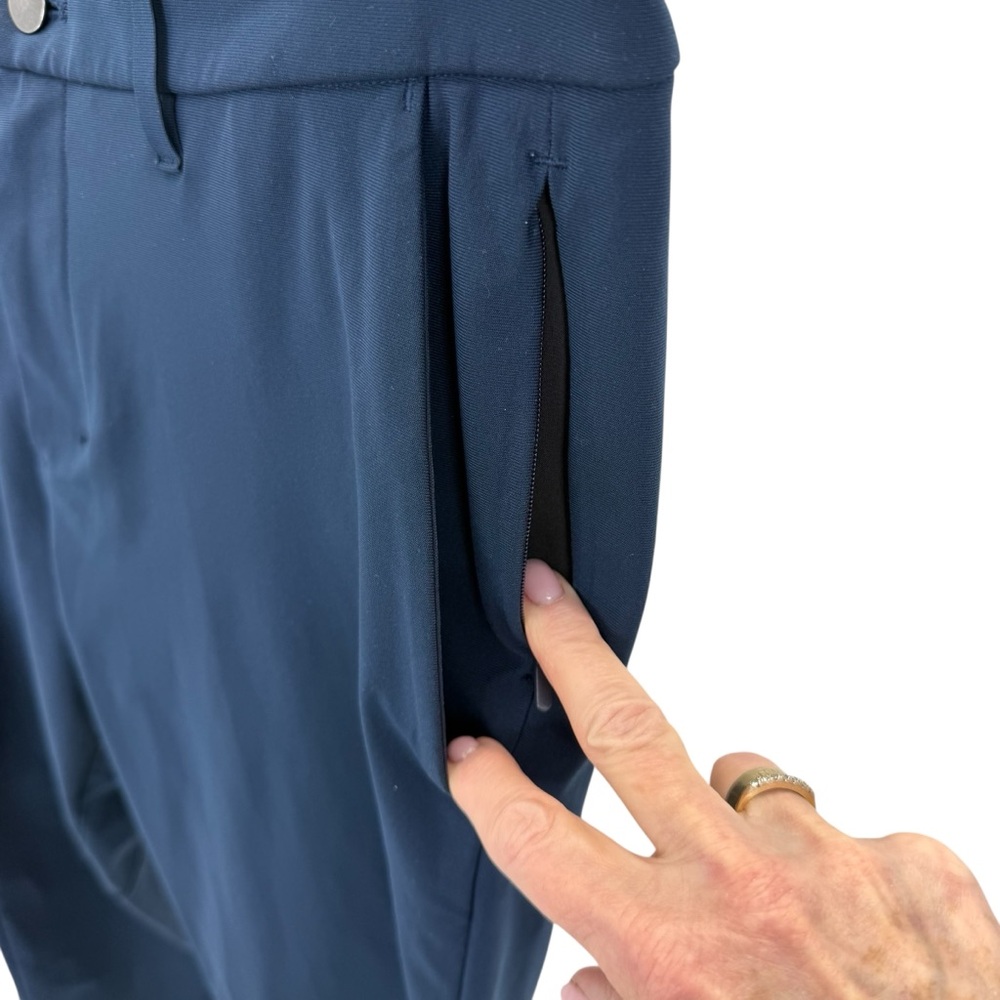 Lululemon Commission Pants 36 Blue - Picture 15 of 16